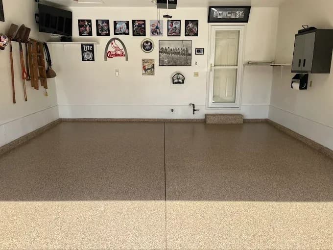 Garage coating project